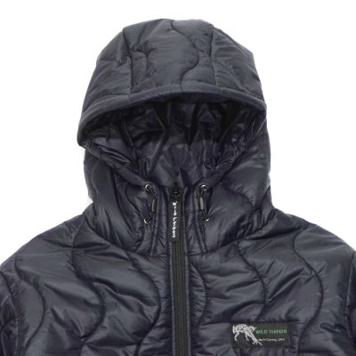 画像4:  WILD THINGS(ワイルドシングス)REVERSIBLE BELEY JACKET(リバーシブルビレイジャケット)”PRIMALOFT BLACK INSULATION+PERTEX QUANTUM" / Black×Black(ブラック×ブラック)