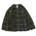 画像3: Post O'Alls（ポストオーバーオールズ）POST47 DV（ポスト47 ノーカラーモデル）"needle punch" / Brown×Green（ブラウン×グリーン）
