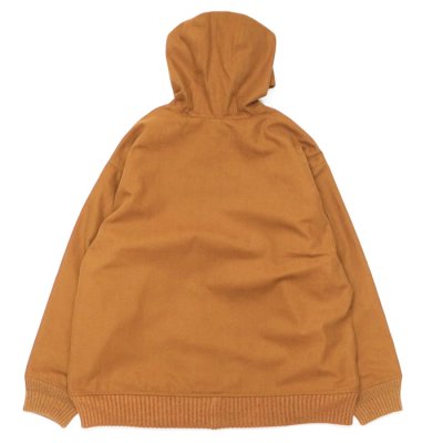 画像2: alvana(アルヴァナ)DUCK WOOL DETROIT PARKA(ダックウールデトロイトパーカ)/ Brown(ブラウン)