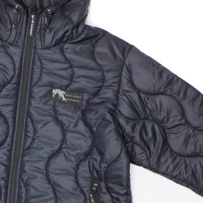 画像5:  WILD THINGS(ワイルドシングス)REVERSIBLE BELEY JACKET(リバーシブルビレイジャケット)”PRIMALOFT BLACK INSULATION+PERTEX QUANTUM" / Black×Black(ブラック×ブラック)