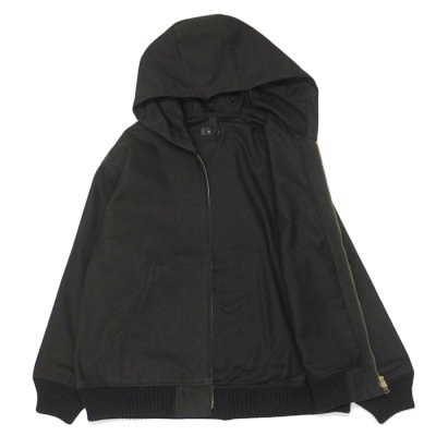 画像3: alvana(アルヴァナ)DUCK WOOL DETROIT PARKA(ダックウールデトロイトパーカ)/ INK Black(インクブラック)