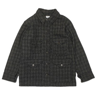 画像1: Post O'Alls（ポストオーバーオールズ）CRUZER 5-R（クルーザー 5-R）"wool/cotton nep" / Solt&Pepper（ソルト＆ペッパー）