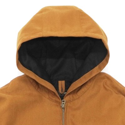 画像4: alvana(アルヴァナ)DUCK WOOL DETROIT PARKA(ダックウールデトロイトパーカ)/ Brown(ブラウン)