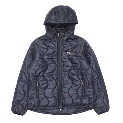 画像1:  WILD THINGS(ワイルドシングス)REVERSIBLE BELEY JACKET(リバーシブルビレイジャケット)”PRIMALOFT BLACK INSULATION+PERTEX QUANTUM" / Black×Black(ブラック×ブラック)
