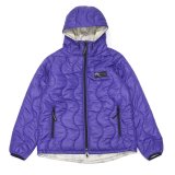  WILD THINGS（ワイルドシングス）REVERSIBLE BELEY JACKET（リバーシブルビレイジャケット）”PRIMALOFT BLACK INSULATION+PERTEX QUANTUM" / Purple×Climber（パープル×クライマー）