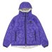 画像1:  WILD THINGS(ワイルドシングス)REVERSIBLE BELEY JACKET(リバーシブルビレイジャケット)”PRIMALOFT BLACK INSULATION+PERTEX QUANTUM" / Purple×Climber(パープル×クライマー) (1)