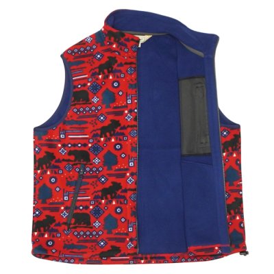 画像3: L.L.Bean Japan Edition（エルエルビーン ジャパンエディション）Men's Solon Fleece Fullzip Vest（メンズ スローンフリースフルジップベスト）/ Bear&Fish（ベアー&フィッシュ）※レッド系