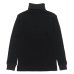 画像2: Nigel Cabourn（ナイジェル・ケーボン）TURTLE NECK SHIRT（タートルネックシャツ）"WAFFLE" / Black（アイボリー） (2)