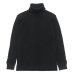 画像1: Nigel Cabourn（ナイジェル・ケーボン）TURTLE NECK SHIRT（タートルネックシャツ）"WAFFLE" / Black（アイボリー） (1)