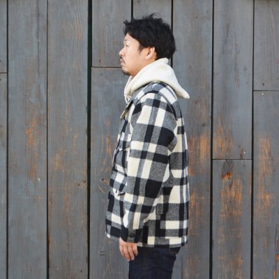 画像13: FILSON（フィルソン）MACKINAW WOOL CRUISER（マッキーノウールクルーザー）/NATURAL×BLACK（ナチュラル×ブラック）