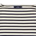 画像4: SAINT JAMES(セントジェームス)OUESSANT Elbow Patch(ウエッソン エルボーパッチ)"T3サイズのみ" / ECRU×MARINE×TULIPE(エクリュ×マリン×チューリップ) (4)