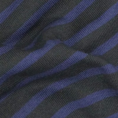 画像6: SAINT JAMES(セントジェームス)OUESSANT LOOSE(ウエッソン・ルーズ)"BORDER" / NOIR×NAVY(ブラック×ネイビー)