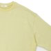 画像4: alvana（アルヴァナ）VINTAGE SAHPE SWEAT（ヴィンテージシェイプスウェット）/ Smoke Yellow（スモークイエロー） (4)