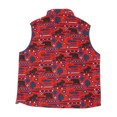 画像2: L.L.Bean Japan Edition（エルエルビーン ジャパンエディション）Ladies Solon Fleece Fullzip Vest（レディース スローンフリースフルジップベスト）"Mサイズのみ" / Bear&Fish（ベアー&フィッシュ）※レッド系