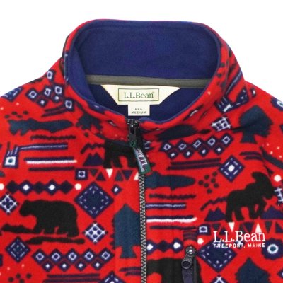 画像4: L.L.Bean Japan Edition（エルエルビーン ジャパンエディション）Ladies Solon Fleece Fullzip Jacket（レディース スローンフリースフルジップジャケット）"Mサイズのみ" / Bear&Fish（ベアー&フィッシュ）※レッド系