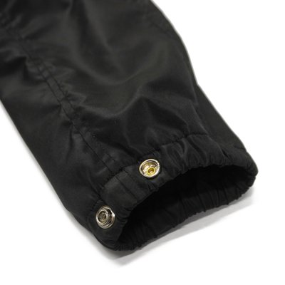 画像7: KAPTAIN SUNSHINE（キャプテンサンシャイン）Silk Poly Coach Jacket（シルクポリコーチジャケット）"High Count Silk Polyester Weather" / Black（ブラック）