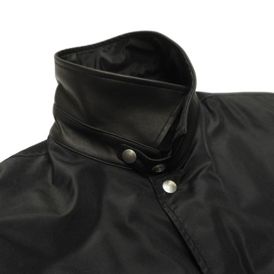 画像5: KAPTAIN SUNSHINE（キャプテンサンシャイン）Silk Poly Coach Jacket（シルクポリコーチジャケット）"High Count Silk Polyester Weather" / Black（ブラック）