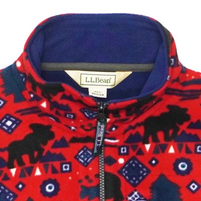 画像4: L.L.Bean Japan Edition（エルエルビーン ジャパンエディション）Ladies Solon Fleece Fullzip Vest（レディース スローンフリースフルジップベスト）"Mサイズのみ" / Bear&Fish（ベアー&フィッシュ）※レッド系