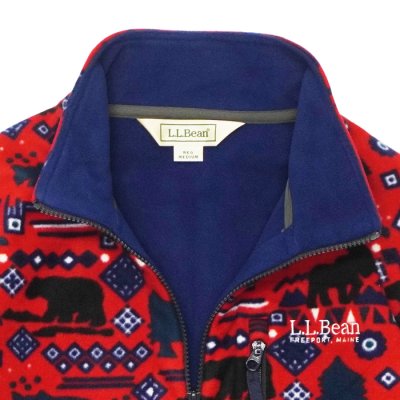 画像5: L.L.Bean Japan Edition（エルエルビーン ジャパンエディション）Ladies Solon Fleece Fullzip Jacket（レディース スローンフリースフルジップジャケット）"Mサイズのみ" / Bear&Fish（ベアー&フィッシュ）※レッド系