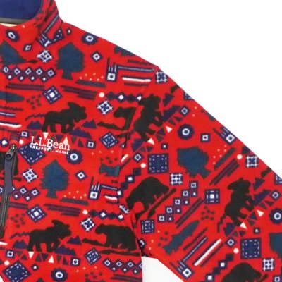 画像6: L.L.Bean Japan Edition（エルエルビーン ジャパンエディション）Ladies Solon Fleece Fullzip Jacket（レディース スローンフリースフルジップジャケット）"Mサイズのみ" / Bear&Fish（ベアー&フィッシュ）※レッド系