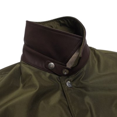 画像5: KAPTAIN SUNSHINE（キャプテンサンシャイン）Silk Poly Coach Jacket（シルクポリコーチジャケット）"High Count Silk Polyester Weather" / Olive（オリーブ）