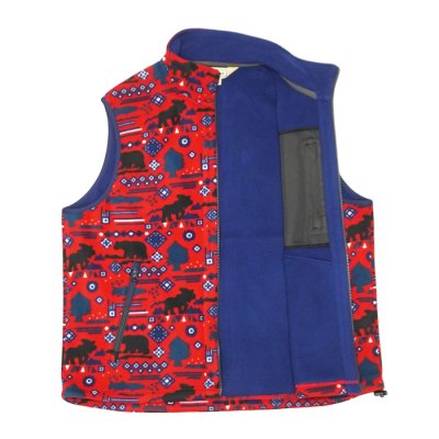 画像3: L.L.Bean Japan Edition（エルエルビーン ジャパンエディション）Ladies Solon Fleece Fullzip Vest（レディース スローンフリースフルジップベスト）"Mサイズのみ" / Bear&Fish（ベアー&フィッシュ）※レッド系