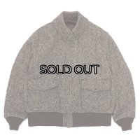 KAPTAIN SUNSHINE（キャプテンサンシャイン）Flight Jacket（フライトジャケット）"alpaca Merinowool Mix Tweed" / Herringbone（ヘリンボーン）