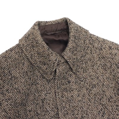 画像4: KAPTAIN SUNSHINE（キャプテンサンシャイン）Flight Jacket（フライトジャケット）"alpaca Merinowool Mix Tweed" / Herringbone（ヘリンボーン）