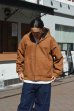 画像13: alvana(アルヴァナ)DUCK WOOL DETROIT PARKA(ダックウールデトロイトパーカ)/ Brown(ブラウン) (13)