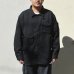 画像7: MODMNT（モドメント）T/TWEED UTILITY CPO SHIRT（ツウィードユーティリティCPOシャツ）/ Black（ブラック） (7)