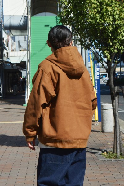画像14: alvana(アルヴァナ)DUCK WOOL DETROIT PARKA(ダックウールデトロイトパーカ)/ Brown(ブラウン)