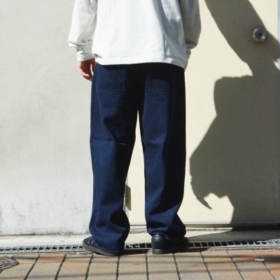 画像9: alvana（アルヴァナ）Bharat DENIM SKATE PANTS（バーラトデニムスケートパンツ）/ Blue（ブルー）【裾上げ無料】