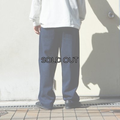 画像9: alvana（アルヴァナ）Bharat DENIM SKATE PANTS（バーラトデニムスケートパンツ）/ Blue（ブルー）【裾上げ無料】