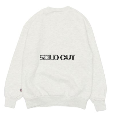 画像5: Sloppy Supply（スラッピーサプライ）NEO Vintage Sweat Shirt（ネオヴィンテージスウェットシャツ）"DEAD PRESIDENT" / Grey（グレー）