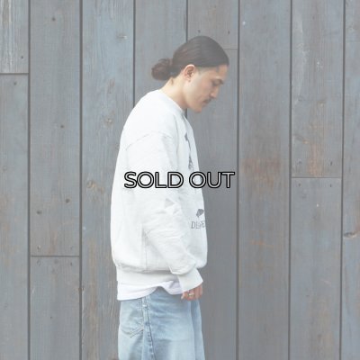 画像8: Sloppy Supply（スラッピーサプライ）NEO Vintage Sweat Shirt（ネオヴィンテージスウェットシャツ）"DEAD PRESIDENT" / Grey（グレー）