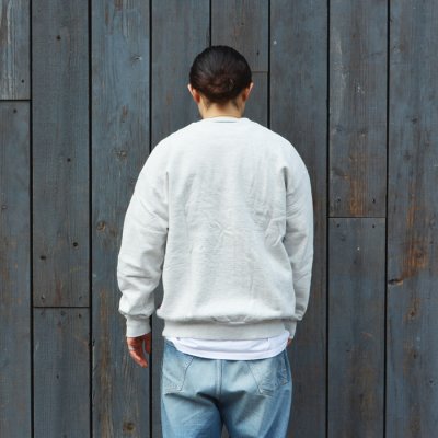 画像9: Sloppy Supply(スラッピーサプライ)NEO Vintage Sweat Shirt(ネオヴィンテージスウェットシャツ)"DEAD PRESIDENT" / Grey(グレー)