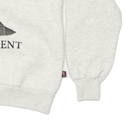 画像4: Sloppy Supply(スラッピーサプライ)NEO Vintage Sweat Shirt(ネオヴィンテージスウェットシャツ)"DEAD PRESIDENT" / Grey(グレー)