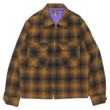 【PointUp10%11/10迄】NEEDLES（ニードルズ）Sport Jacket（スポーツジャケット）"Wool Omble Plaid" / Brown（ブラウン）