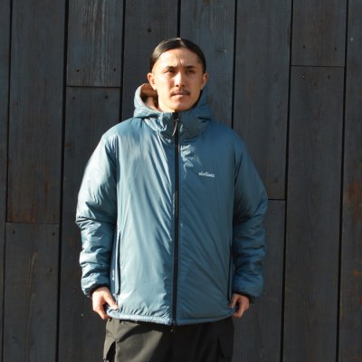 画像8:  WILD THINGS(ワイルドシングス)REVERSIBLE BELEY JACKET(リバーシブルビレイジャケット)”PRIMALOFT BLACK INSULATION+PERTEX QUANTUM" / Black×Black(ブラック×ブラック)