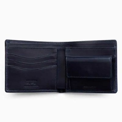 画像2: BEORMA(ベオーマ)NOTECASE(2つ折りウォレット)/ Navy(ネイビー)