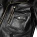 画像6: 【PointUp10%11/10迄】Y'2 LEATHER（ワイツーレザー）Vintage Horse D-Pocket Double Riders（ヴィンテージホース Dポケットダブルライダース）/ Black（ブラック）