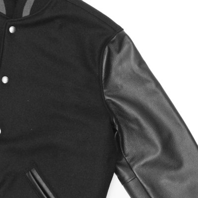 画像7: ※Exclusive※ Settlemie's（セトルマイヤーズ）Award Jacket（アワードジャケット） / Black×Grey（ブラック×グレー）