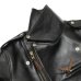 画像9: 【PointUp10%11/10迄】Y'2 LEATHER（ワイツーレザー）Vintage Horse D-Pocket Double Riders（ヴィンテージホース Dポケットダブルライダース）/ Black（ブラック）
