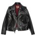 画像1: 【PointUp10%11/10迄】Y'2 LEATHER（ワイツーレザー）Vintage Horse D-Pocket Double Riders（ヴィンテージホース Dポケットダブルライダース）/ Black（ブラック） (1)
