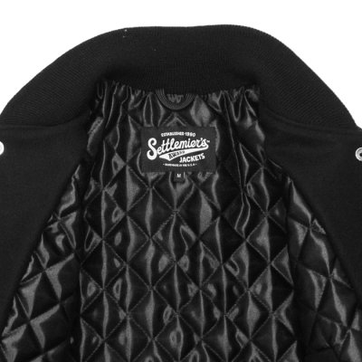 画像6: ※Exclusive※ Settlemie's（セトルマイヤーズ）Award Jacket（アワードジャケット） / Black×Grey（ブラック×グレー）