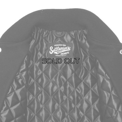 画像6: ※Exclusive※ Settlemier's（セトルマイヤーズ）Award Jacket（アワードジャケット） / Black×Grey（ブラック×グレー）