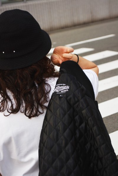 画像15: ※Exclusive※ Settlemie's（セトルマイヤーズ）Award Jacket（アワードジャケット） / Black×Grey（ブラック×グレー）