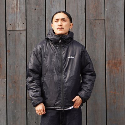 画像8:  WILD THINGS（ワイルドシングス）REVERSIBLE BELEY JACKET（リバーシブルビレイジャケット）”PRIMALOFT BLACK INSULATION+PERTEX QUANTUM" / Black×Black（ブラック×ブラック）