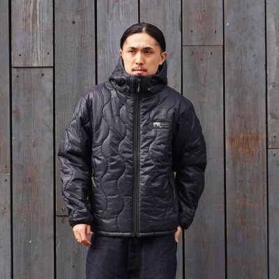 画像7:  WILD THINGS（ワイルドシングス）REVERSIBLE BELEY JACKET（リバーシブルビレイジャケット）”PRIMALOFT BLACK INSULATION+PERTEX QUANTUM" / Black×Black（ブラック×ブラック）