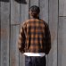 画像12: 【PointUp10%11/10迄】NEEDLES(ニードルズ)Sport Jacket(スポーツジャケット)"Wool Omble Plaid" / Brown(ブラウン) (12)